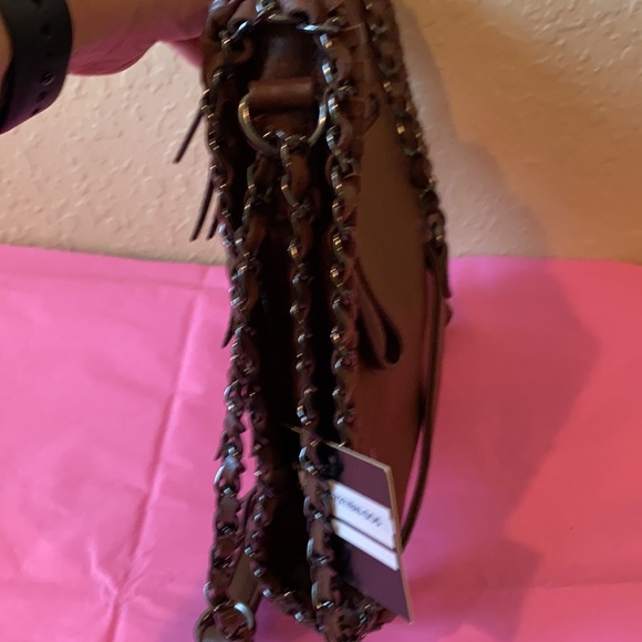 Sondra Roberts Leather Fringed Purse - Picture 12 of 15